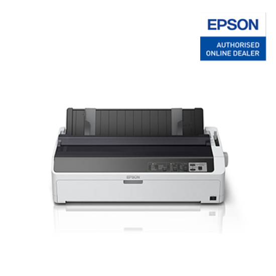 Epson LQ-2090IIN Dot Matrix Printer (24-pin, 136 columns, 487cps (10cpi), 1+6 copies, Parallel, USB Port, Network)