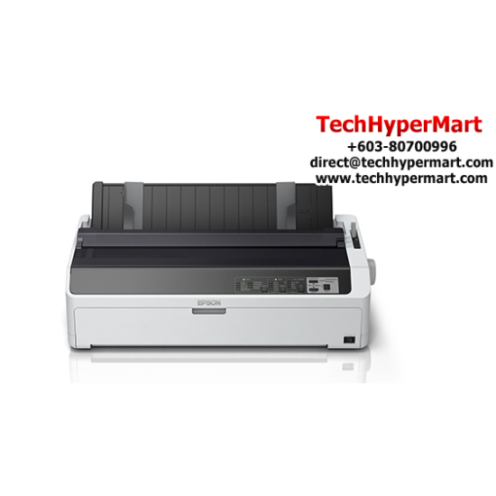 Epson LQ-2090II Dot Matrix Printer (24-pin, 136 columns, 487cps (10cpi), 1+6 copies, Parallel, USB Port)