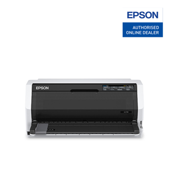 Epson LQ-780N Dot Matrix Printer (24-pin, 106 columns, 487cps, 1+6 copies, USB 2.0,  built in 100base-Tx wired LAN)