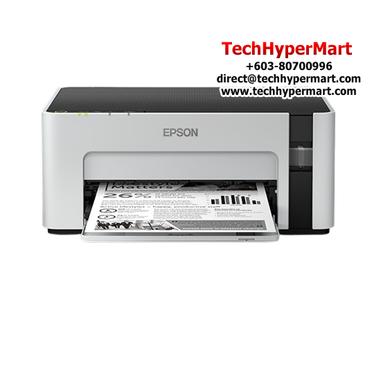 Epson Mono Inkjet EcoTank M1120 Printer (Printing Only, 1,440 x 720 dpi Resolution, Speed ISO 32 ppm)