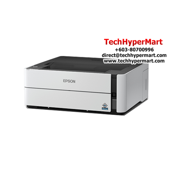 Epson Mono Inkjet EcoTank M1170 Printer (Printing Only, 1,200 x 2,400 dpi Resolution, Speed ISO 39 ppm)