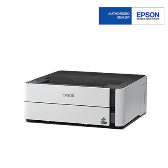 Epson Mono Inkjet EcoTank M1170 Printer (Printing Only, 1,200 x 2,400 dpi Resolution, Speed ISO 39 ppm)