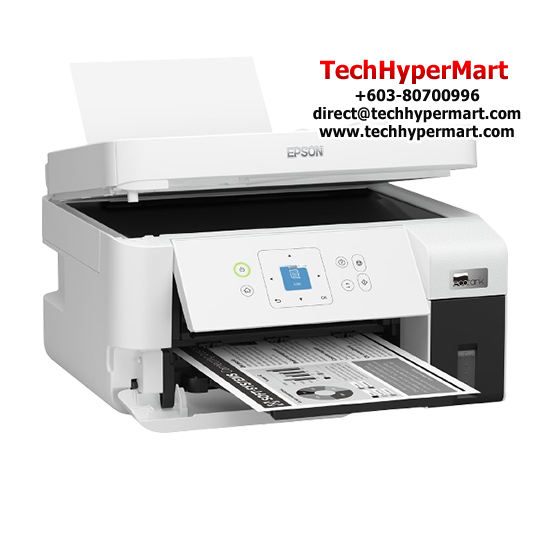 Epson Mono Inkjet EcoTank M2050 Printer (Printing Only, 1,200 x 2400 dpi Resolution, Speed ISO 33 ppm)