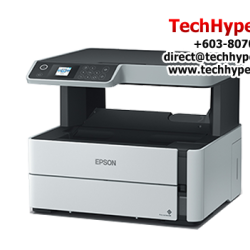 Epson Mono Inkjet EcoTank M2170 Printer (Print, Scan, Copy, 1,200 x 2,400 dpi Resolution, Speed ISO 20 ppm)