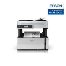 Epson Mono Inkjet EcoTank M3170 AIO Printer (Print, scan, copy, fax, ISO 17ipm, Auto duplex, ADF, Wi-Fi, Ethernet)