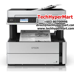 Epson Mono Inkjet EcoTank M3170 AIO Printer (Print, scan, copy, fax, ISO 17ipm, Auto duplex, ADF, Wi-Fi, Ethernet)
