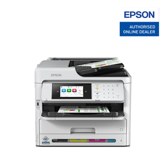 Epson WorkForce Pro WF-C5890 A4 Colour AIO Inkjet Printer (Print, Scan, Copy, Fax, 25 ipm/ 15ipm (Duplex), Ethernet, Wifi)