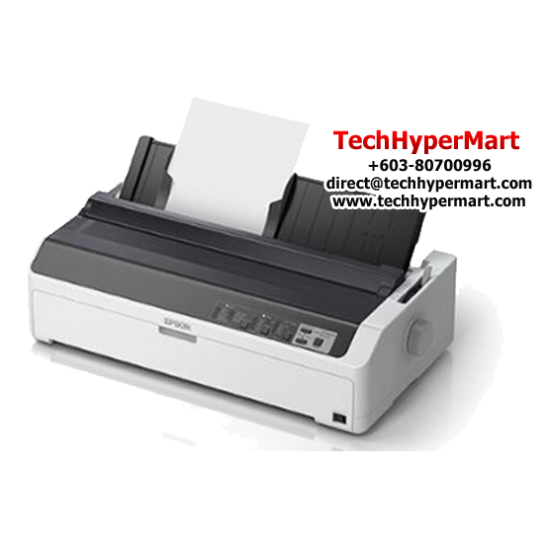 Epson LQ-2090IIN Dot Matrix Printer (24-pin, 136 columns, 487cps (10cpi), 1+6 copies, Parallel, USB Port, Network)