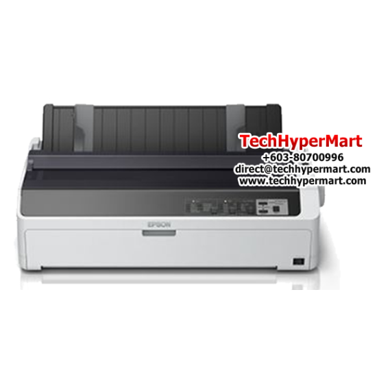 Epson LQ-2090IIN Dot Matrix Printer (24-pin, 136 columns, 487cps (10cpi), 1+6 copies, Parallel, USB Port, Network)