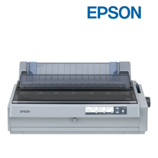  Epson LQ-2190 Dot Matrix Printer (24-pin, up to 480 cps (10cpi), 1+5 copies, 136 columns, USB, Parallel)