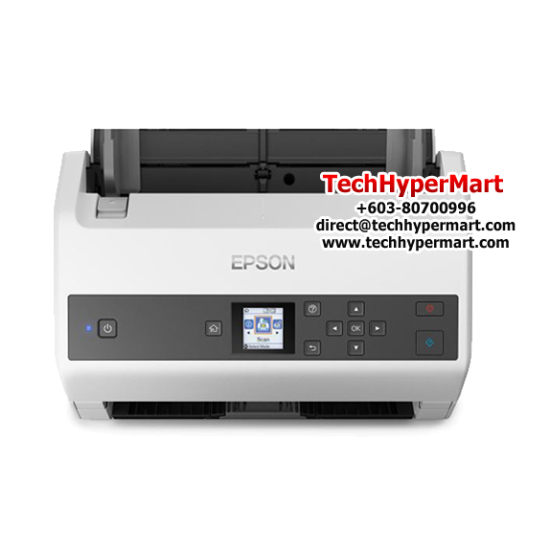 Epson WorkForce DS-870 Sheet-fed Scanner (RGB LED, CIS, 80 sheets ADF, 7K Pages Duty Cycle) Epson WorkForce DS-870 Sheet-fed Scanner (RGB LED, CIS, 80 sheets ADF, 7K Pages Duty Cycle)