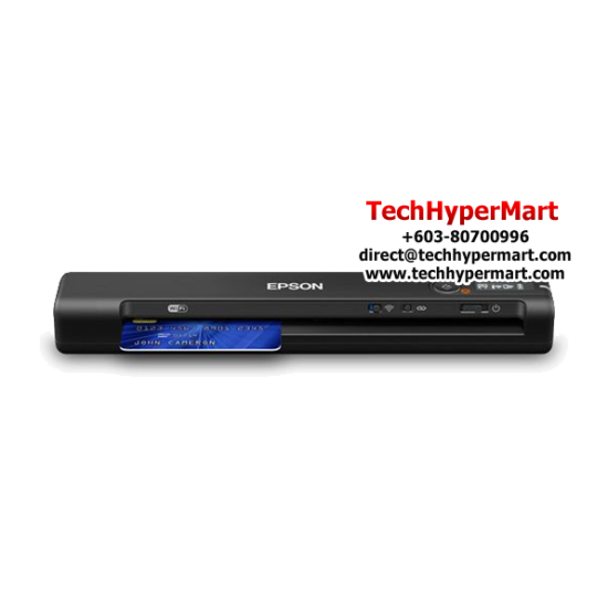 Epson WORKFORCE ES-60W Scanner (Scan A4, 48 bits color, 600x600 dpi, Built in Wi-Fi and Battery) Epson WORKFORCE ES-60W Scanner (Scan A4, 48 bits color, 600x600 dpi, Built in Wi-Fi and Battery)