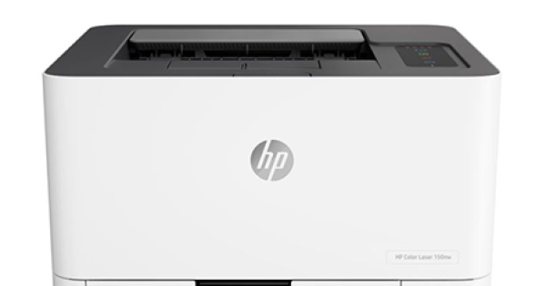 Buy HP Laser 150nw Wireless Color Printer (HP Auto-On/Auto-Off Technology,  4ZB95A, White) Online – Croma