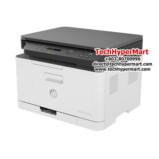 HP Color Laser MFP 178nw Printer AIO (4ZB96A) (Print, Copy, Scan, Manual Duplex, Wireless, Network Ready)