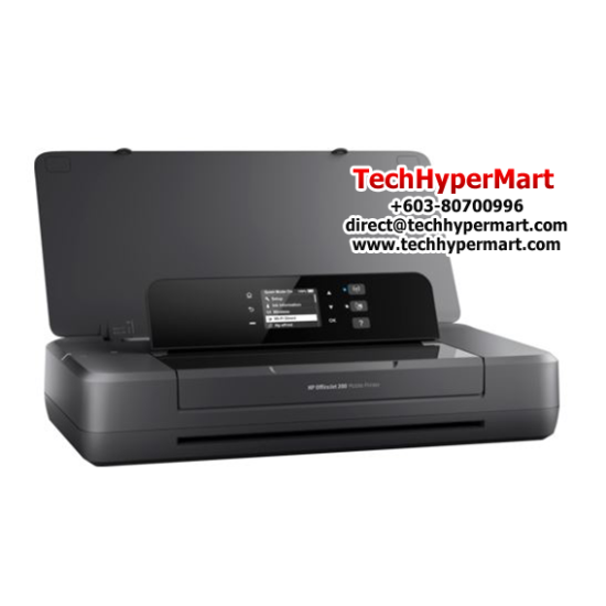 HP Color OfficeJet 200 Mobile Printer (CZ993A) (Print, 1200x1200dpi, Manual Duplex, Wireless)