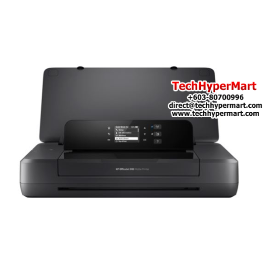 HP Color OfficeJet 200 Mobile Printer (CZ993A) (Print, 1200x1200dpi, Manual Duplex, Wireless)