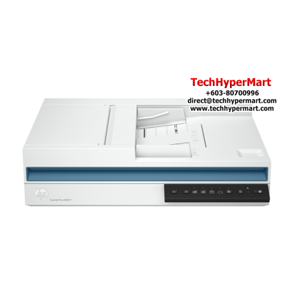 HP Scanjet Pro 2600 f1 Scanner (20G05A, 1200 dpi, up to 25 ppm/50 ipm, Network Ready)