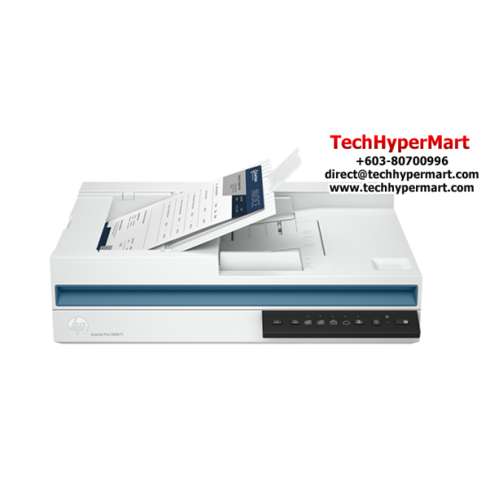 HP Scanjet Pro 2600 f1 Scanner (20G05A, 1200 dpi, up to 25 ppm/50 ipm, Network Ready)