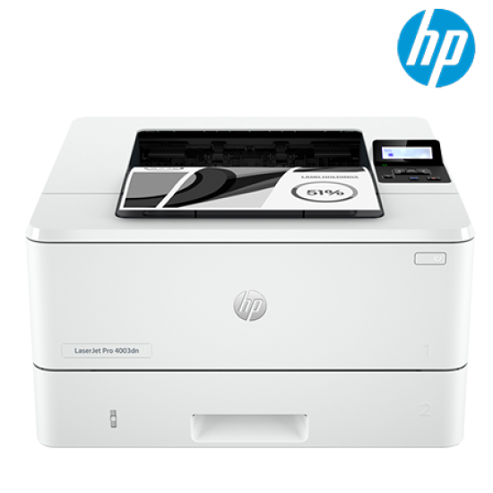 HP LaserJet Pro 4003DN Printer (2Z609A, Print, Up to 40 ppm, Auto Duplex, 1200MHz)