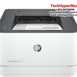 HP Mono Laserjet Pro 3003dw Printer (3G654A, Print, Up to 33 ppm, Auto Duplex, 800MHz, Wireless)
