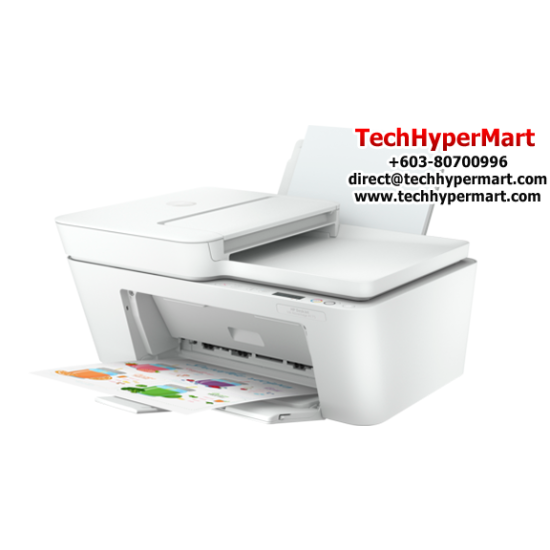 HP DeskJet Plus Ink Advantage 4175 Printer (4WS37B), Print, copy, scan，wireless, send mobile fax, Speed ISO: Up to 8.5 ppm, Manual Duplex)
