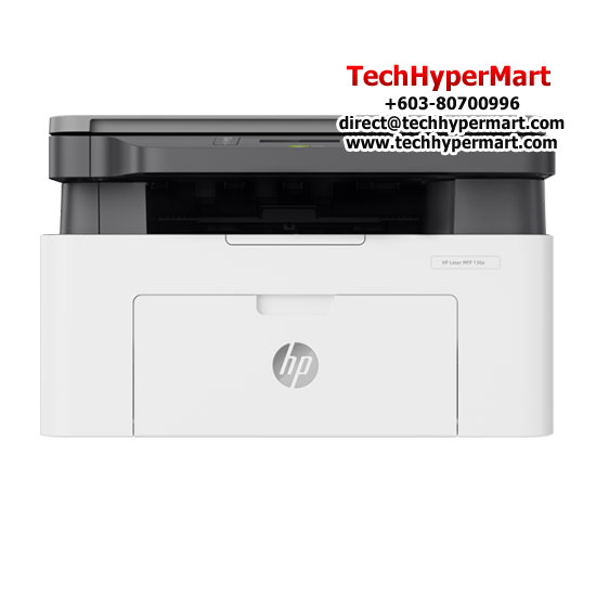 HP Laser MFP 136a Printer (4ZB85A) (Print, Scan, Copy, 20ppm Black, Manual Duplex) HP Laser MFP 136a Printer (4ZB85A) (Print, Scan, Copy, 20ppm Black, Manual Duplex)
