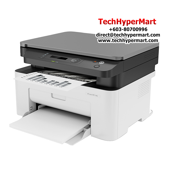 HP Laser MFP 136a Printer (4ZB85A) (Print, Scan, Copy, 20ppm Black, Manual Duplex) HP Laser MFP 136a Printer (4ZB85A) (Print, Scan, Copy, 20ppm Black, Manual Duplex)