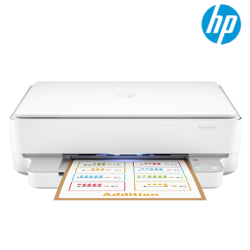 HP DeskJet Plus Ink Advantage 6075 AIO Printer (5SE22B, Print, Scan, Copy, Photo, 10ppm, 20ppm, 1200 x 1200dpi)