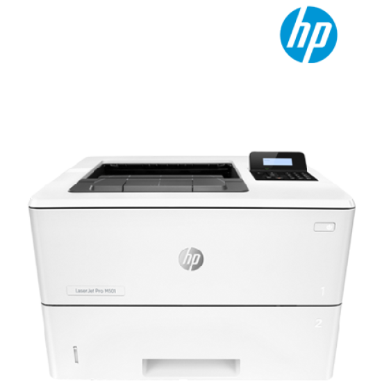 HP Mono LaserJet Pro M501dn Printer (J8H61A) (Print, Speed 45ppm, Auto Duplex, Network, ePrint) HP Mono LaserJet Pro M501dn Printer (J8H61A) (Print, Speed 45ppm, Auto Duplex, Network, ePrint)