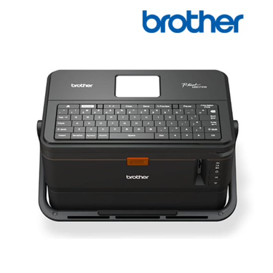 Brother PTE850TKW LI Label Printer (Auto Cut, Hulf Cut, Speed 60mm/sec, 360 dpi, PC Connectable)