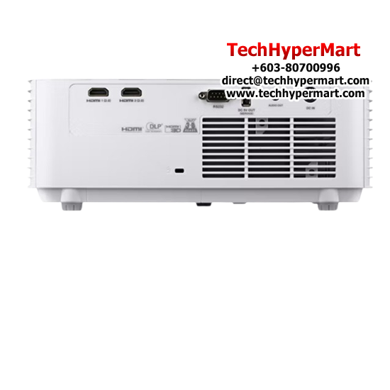 Acer VERO XL2320p Projector (WXGA 1280 x 800, 4000 ANSI, 50000:1, VGA, HDMI)