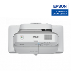 Epson EB-685W Ultra Short Throw Projector (WXGA, 1280 x 800, 14,000:1, 3500 lumens, HDMI, D-Sub, RJ45)