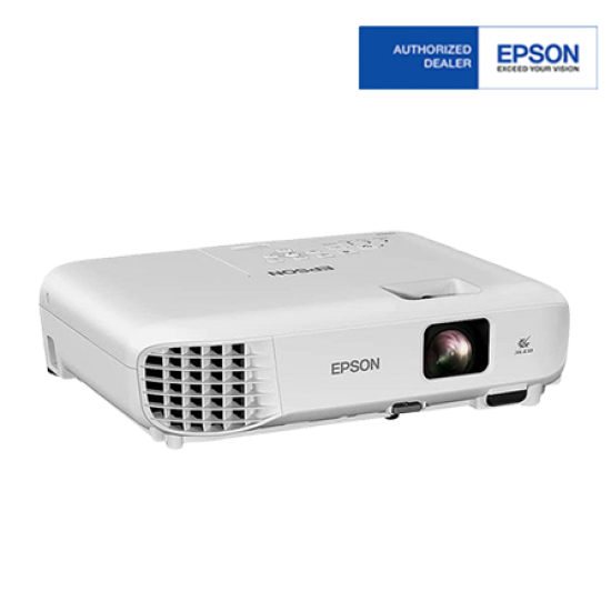 Epson EB-E12 Projector (1024 x 768, 3600 lumens, 6000 Hours, HDMI Port x 2, USB B Port, 2W Spk)