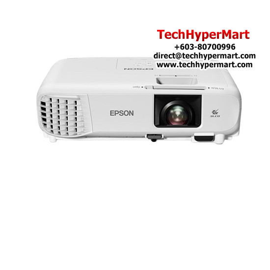 Epson EB-E24 Projector (1024 x 768, 3600 lumens, 6000 Hours, VGA x2, HDMI, USB B Port, 5W Spk)