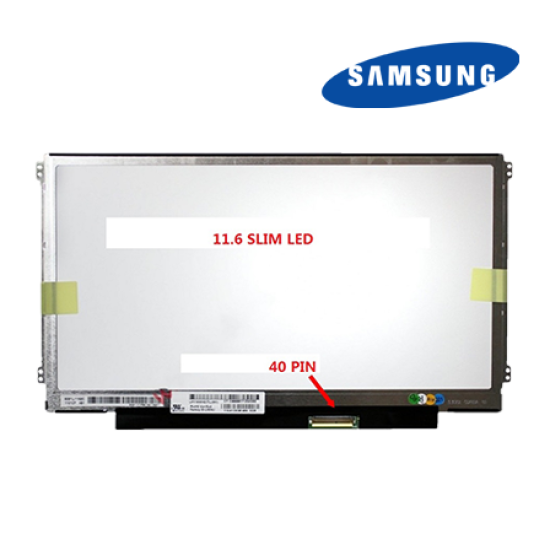 11.6" Slim LCD / LED (40Pin L/R Screw) Compatible For Samsung Chromebook 303C 11.6" Slim LCD / LED (40Pin L/R Screw) Compatible For Samsung Chromebook 303C
