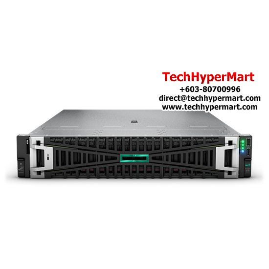 HP HPE ProLiant DL385 Gen11 9124 Server (EPYC 9124, 32GB, 600GB x3, MR408i-o Controller)