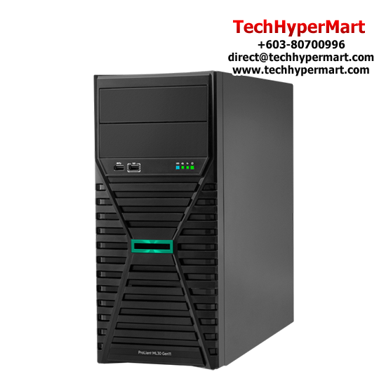 HP HPE ProLiant ML30 Gen11 E‑2434 Server (E-2434, 16GB, 1TB, Embedded Intel VROC SATA software RAID) HP HPE ProLiant ML30 Gen11 E‑2434 Server (E-2434, 16GB, 1TB, Embedded Intel VROC SATA software RAID)
