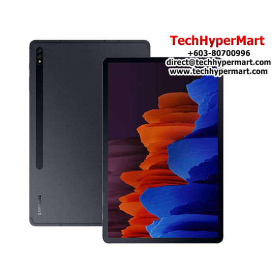 Samsung Galaxy Tab S7+ 12.4" Tablet (T970) (Octa-Core-1.8GHz, 8GB DDR3 RAM, 256GB Storage, Bluetooth v5.0, Android 10)