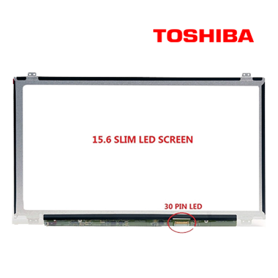15.6" Slim LCD / LED (30pin) Compatible For Toshiba Satellite P50-A  